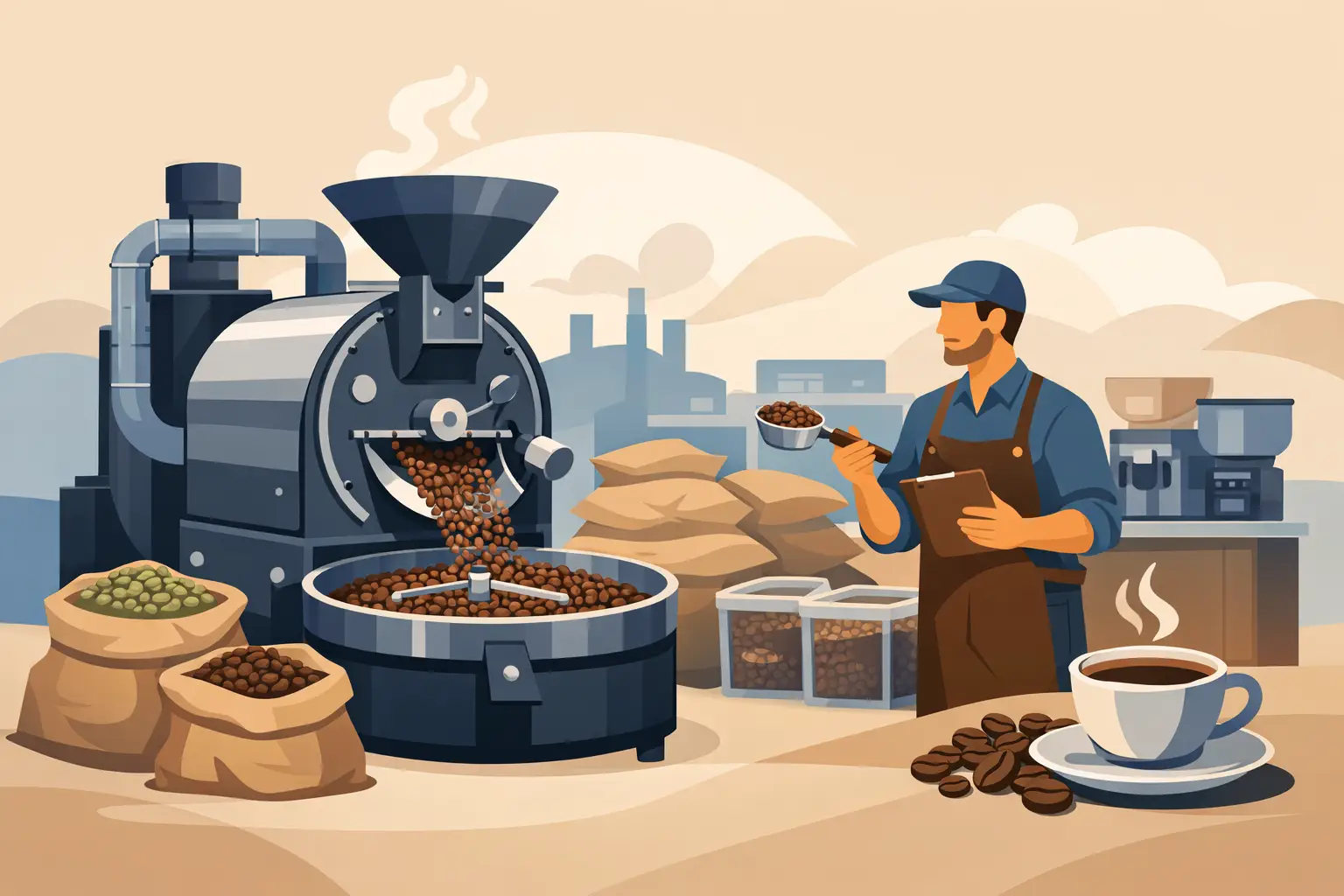 What Is a Commercial Coffee Roaster?